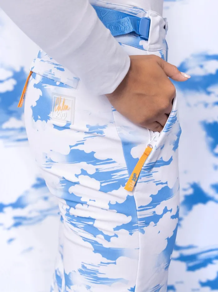 Roxy Snow Pants Chloe Kim Technical Snow Pants Azure Blue Clouds 8211 Women