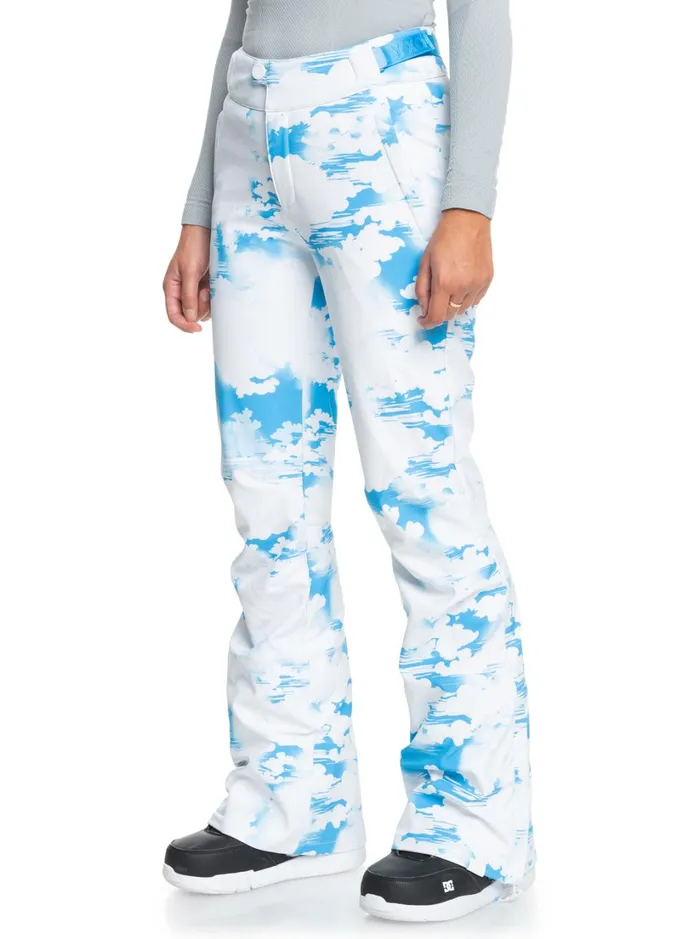 Roxy Snow Pants Chloe Kim Technical Snow Pants Azure Blue Clouds 8211 Women