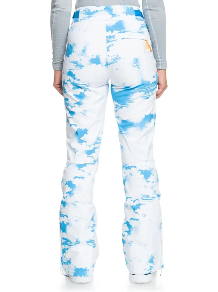 Roxy Snow Pants Chloe Kim Technical Snow Pants Azure Blue Clouds 8211 Women