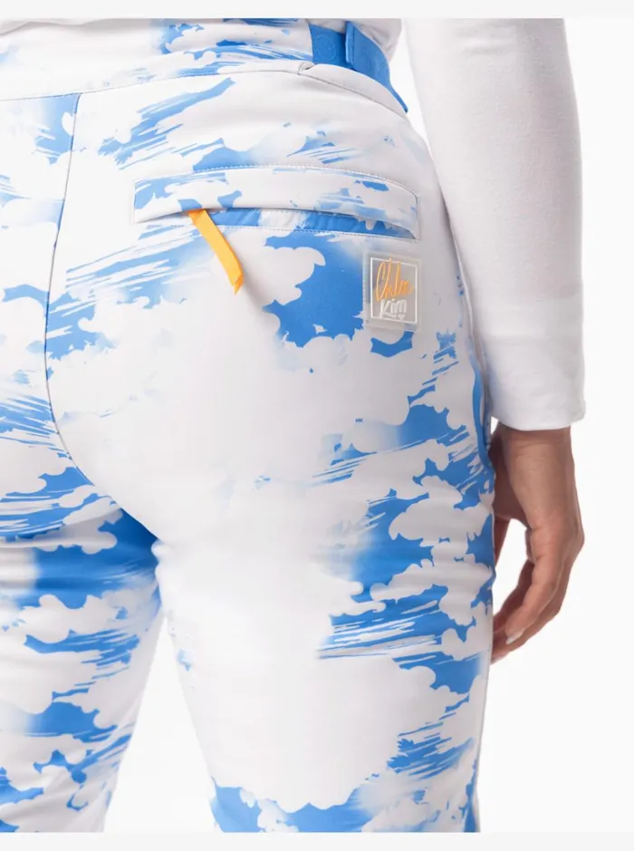 Roxy Snow Pants Chloe Kim Technical Snow Pants Azure Blue Clouds 8211 Women