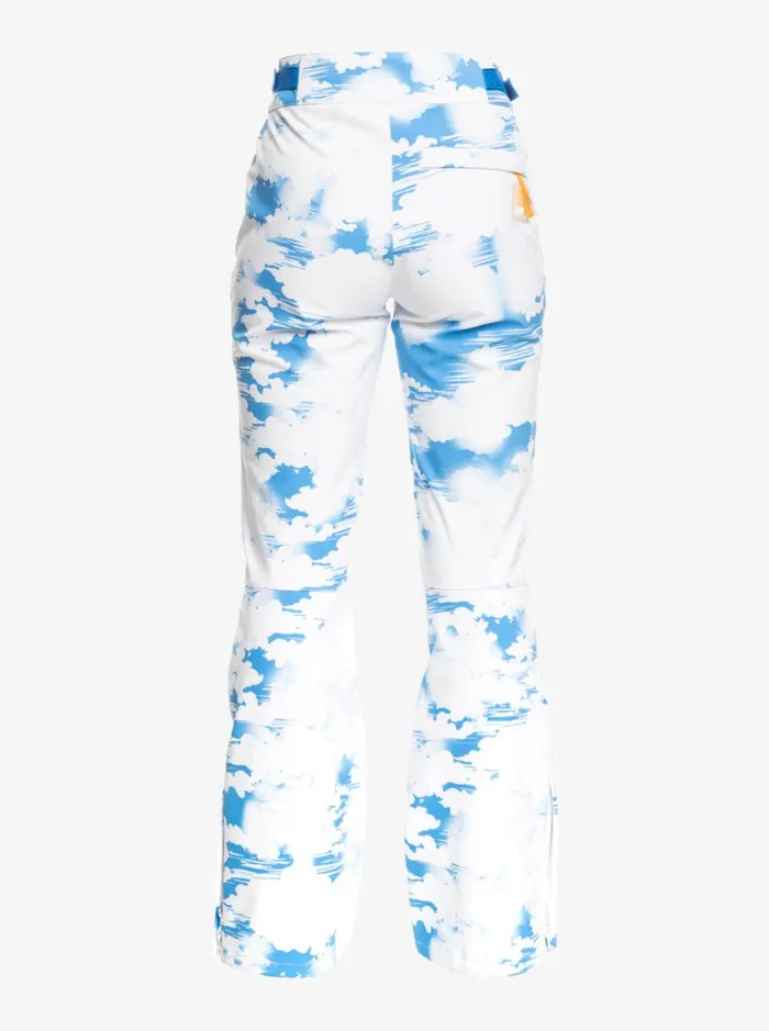 Roxy Snow Pants Chloe Kim Technical Snow Pants Azure Blue Clouds 8211 Women