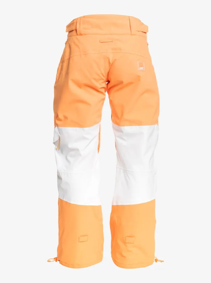 Roxy Snow Pants Chloe Kim Woodrose Technical Snow Pants Mock Orange 8211 Women