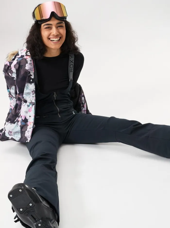Roxy Snow Pants Summit Technical Snow Bib Pants True Black 8211 Women