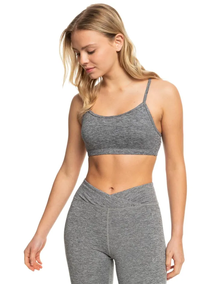 Roxy Sports Bras Everyday Sports Bra Heritage Heather 8211 Women