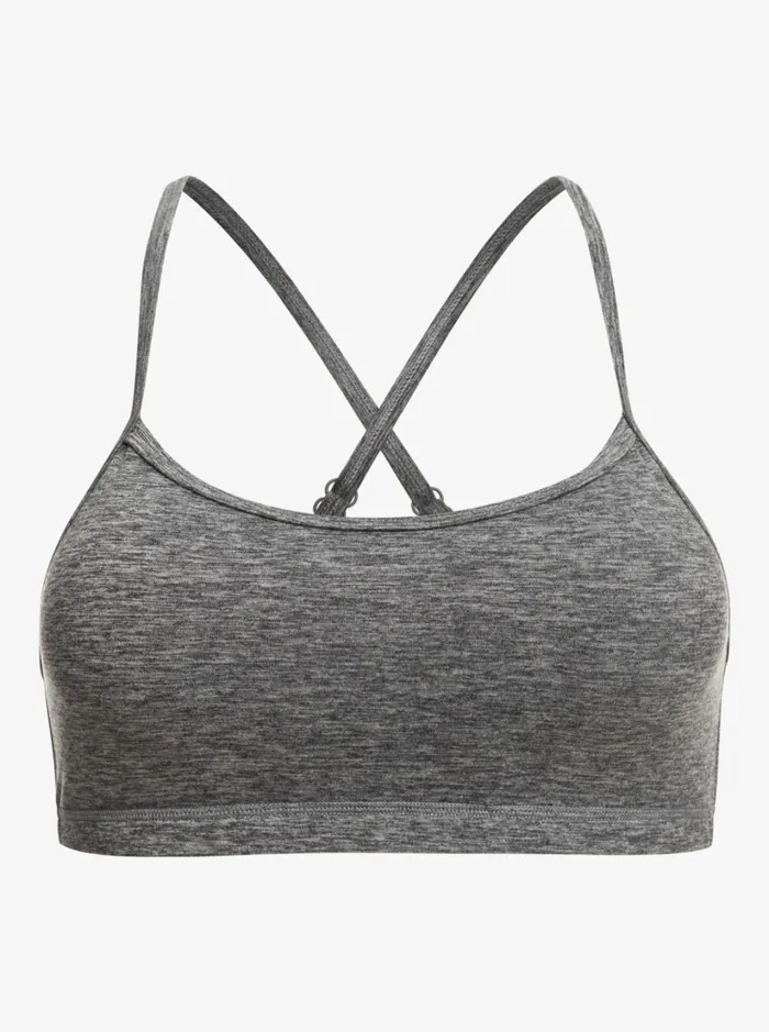 Roxy Sports Bras Everyday Sports Bra Heritage Heather 8211 Women