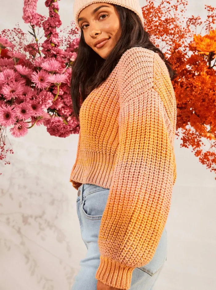 Roxy Sweaters Sundaze Sweater Sachet Pink Sunbean 8211 Women
