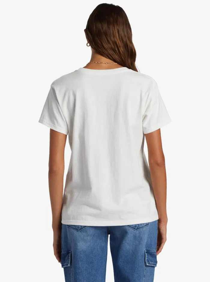 Roxy Tees and Tanks Endless Sunshine Oversized TShirt Snow White 8211 Women