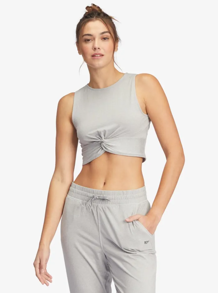 Roxy Tops Sun Might Shine Sports Top Heritage Heather 8211 Women