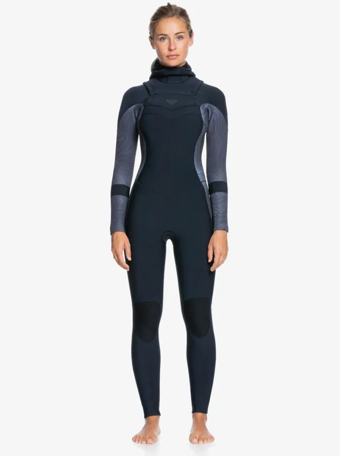 Roxy Wetsuits 543mm Syncro GBS Hooded LSL Fullsuit Jetblack 8211 Women