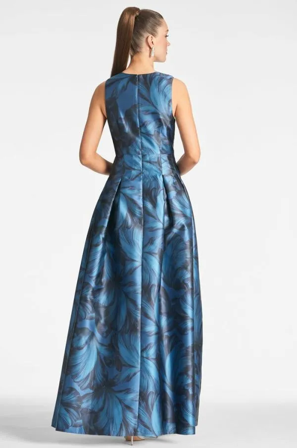 Sachin and Babi Brooke Gown 8211 Tonal Petal Tonal Petal Women Plus Sizes