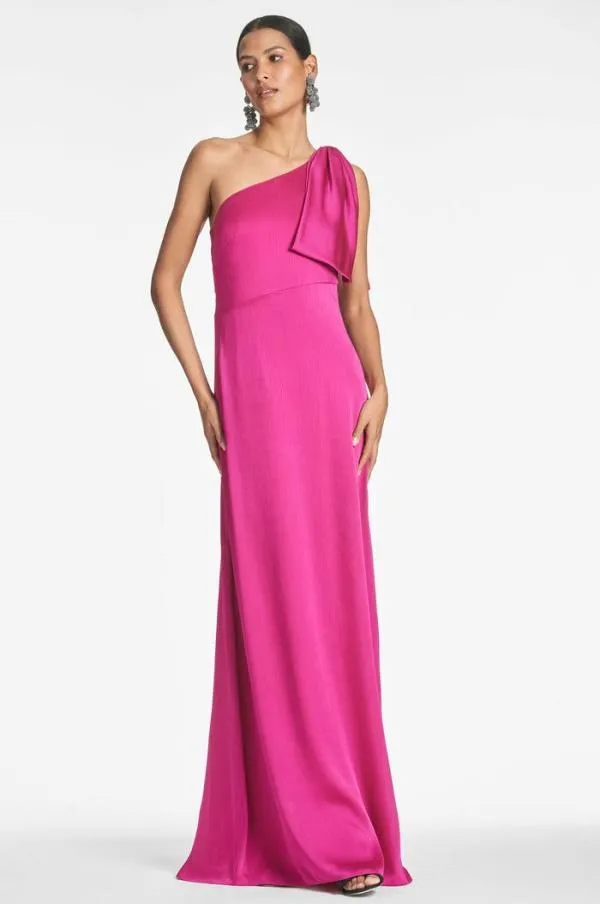 Sachin and Babi Chelsea Gown 8211 Dragonfruit Dragonfruit Women Plus Sizes