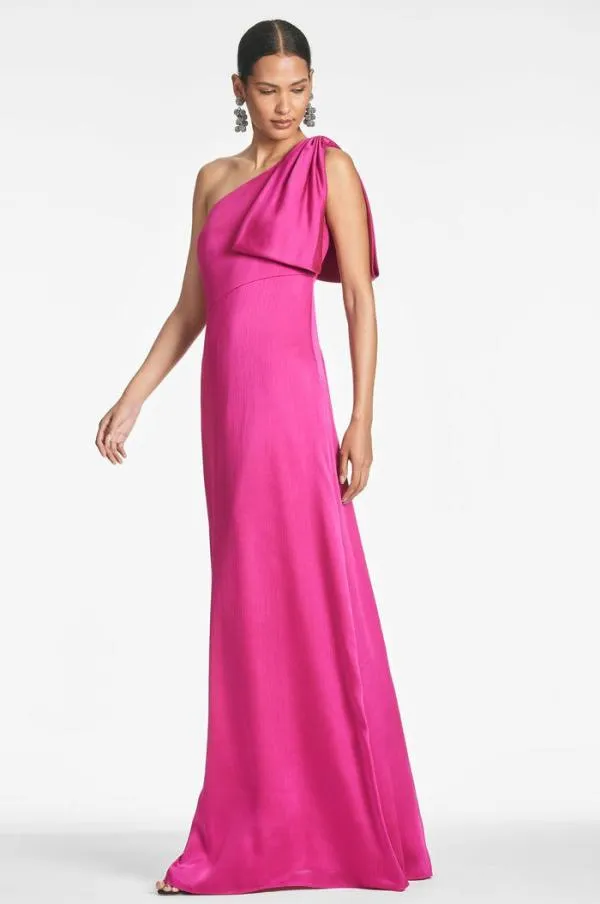 Sachin and Babi Chelsea Gown 8211 Dragonfruit Dragonfruit Women Plus Sizes