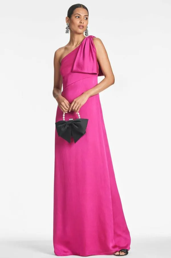 Sachin and Babi Chelsea Gown 8211 Dragonfruit Dragonfruit Women Plus Sizes