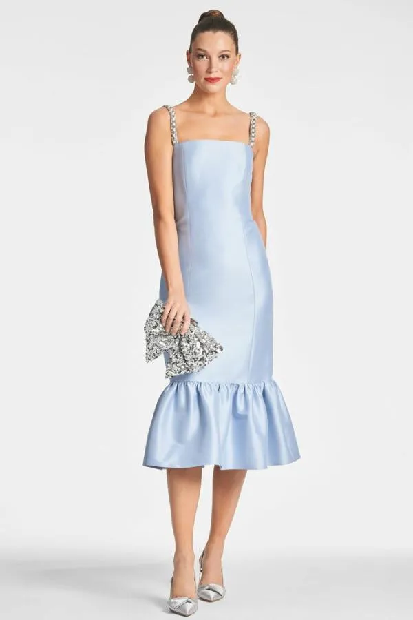 Sachin and Babi Elise Dress 8211 Glacial Blue Glacial Blue Women Midi