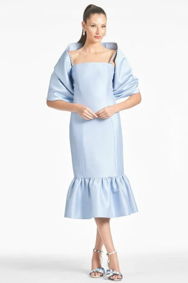 Sachin and Babi Elise Dress 8211 Glacial Blue Glacial Blue Women Midi