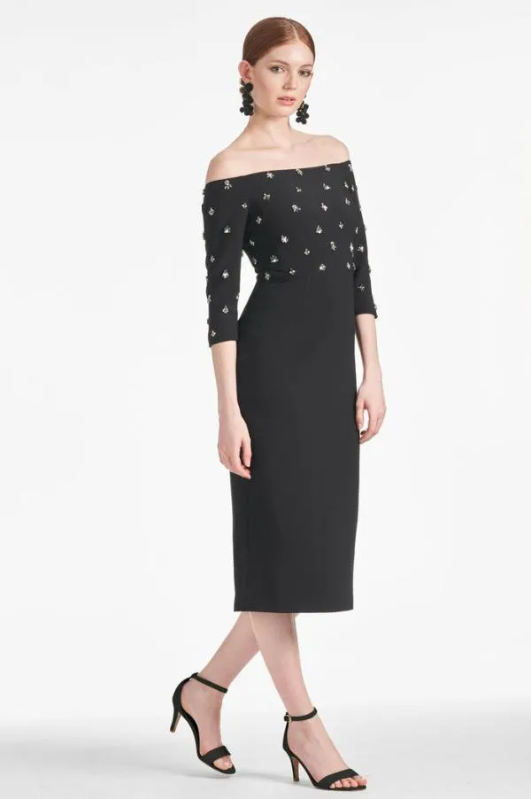 Sachin and Babi Fatima Dress 8211 Black Black Women Sheath