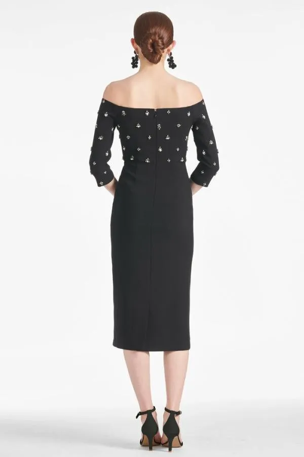 Sachin and Babi Fatima Dress 8211 Black Black Women Sheath