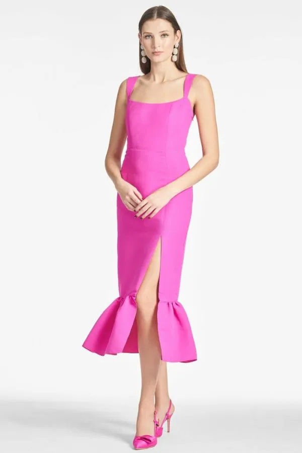 Sachin and Babi Laura Dress 8211 Cerise Cerise Women Midi