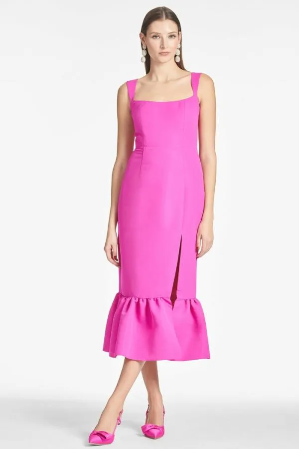 Sachin and Babi Laura Dress 8211 Cerise Cerise Women Midi