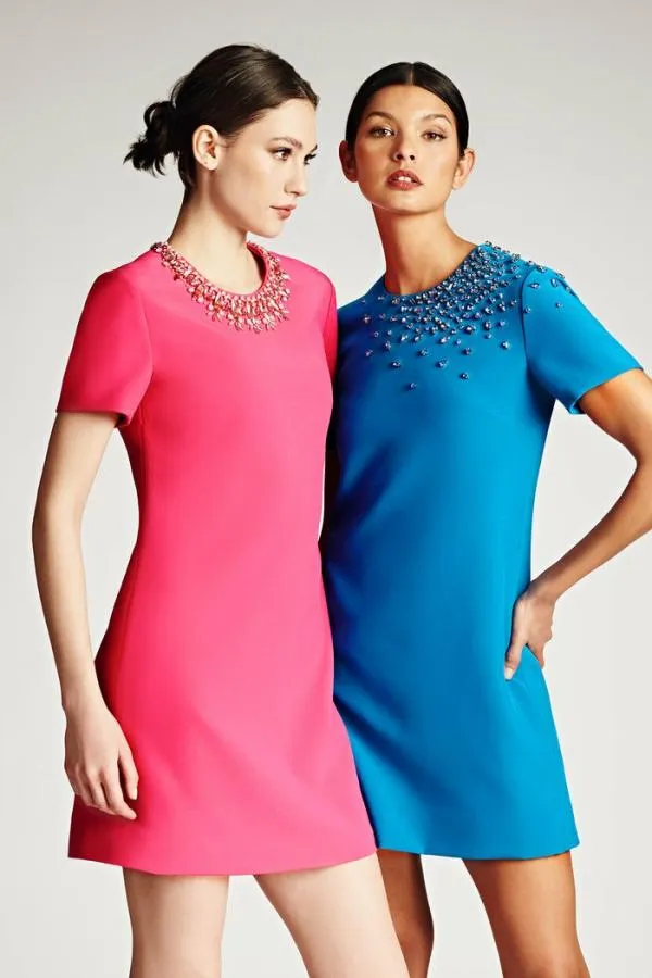 Sachin and Babi Lauren Dress 8211 Azure Azure Women Sheath