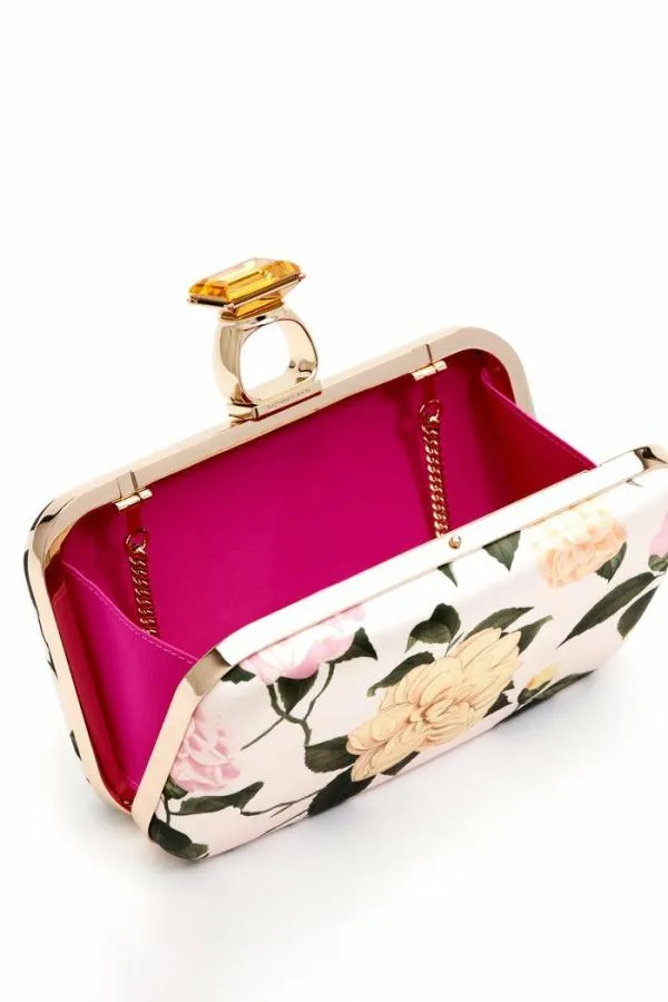 Sachin and Babi On The Rocks Clutch 8211 Pink Lemonade Bouquet Pink Lemonade Bouquet Women Bags