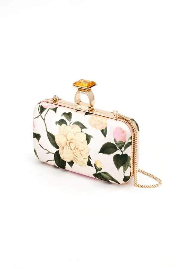 Sachin and Babi On The Rocks Clutch 8211 Pink Lemonade Bouquet Pink Lemonade Bouquet Women Bags