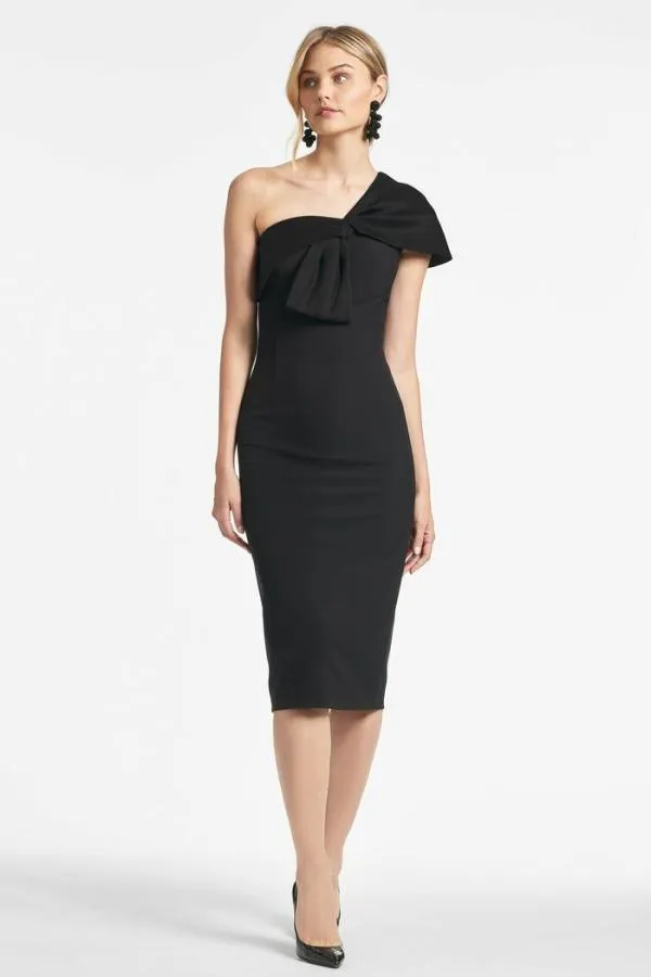 Sachin and Babi Sandra Dress 8211 Black Black Women Plus Sizes