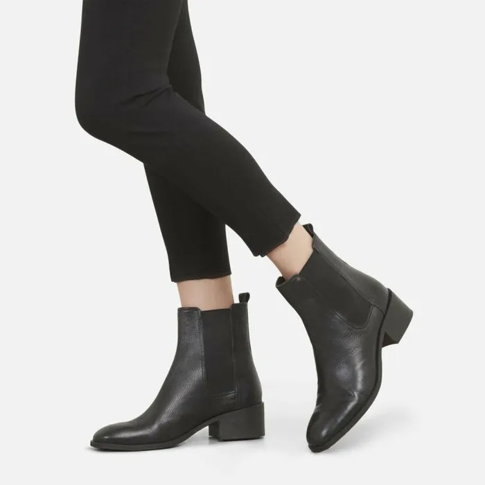 Salt Heeled Chelsea Boot Black Women Kenneth Cole Boots Booties