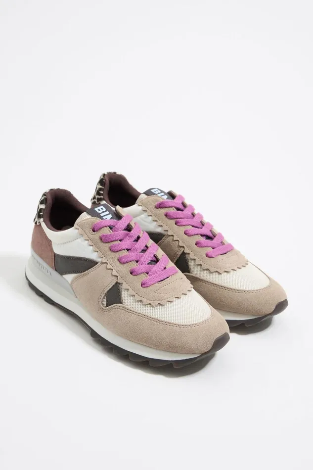 Sand 13 19 Technical Sneaker Sand Women Bimba Y Lola Sneakers Sand 13 19 Technical Sneaker Sand Women Bimba Y Lola Sneakers