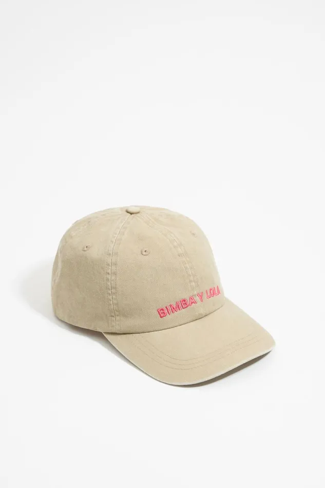 Sand Cotton Cap Sand Women Bimba Y Lola Hats And Caps