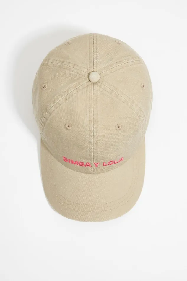 Sand Cotton Cap Sand Women Bimba Y Lola Hats And Caps Sand Cotton Cap Sand Women Bimba Y Lola Hats And Caps