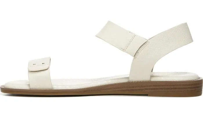 Sandals Women Franco Sarto Franco Geranio Sandal Linen Snake Print Faux Leather