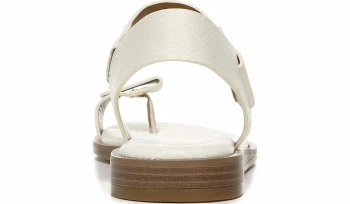Sandals Women Franco Sarto Franco Geranio Sandal Linen Snake Print Faux Leather