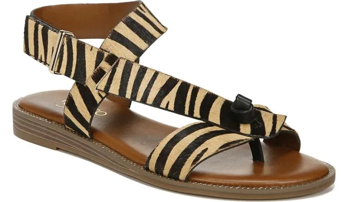 Sandals Women Franco Sarto Franco Glenni Sandal New Nude Calf Hair