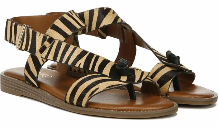 Sandals Women Franco Sarto Franco Glenni Sandal New Nude Calf Hair