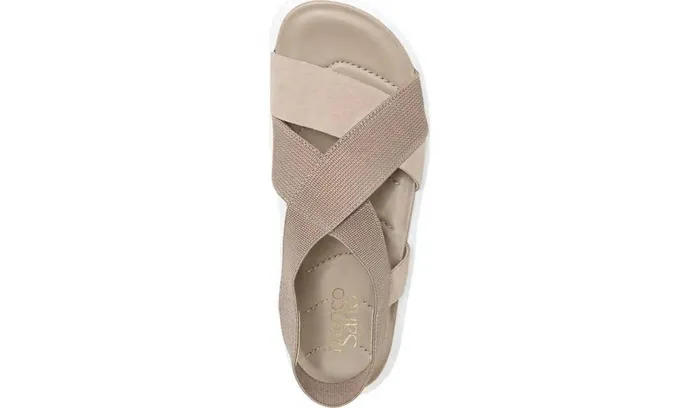 Sandals Women Franco Sarto Franco Niko Platform Sandal Summer Beige Suede