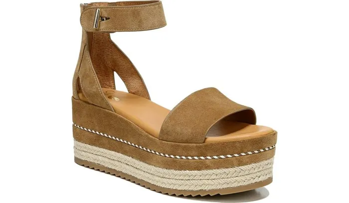 Sandals Women Franco Sarto Sarto Messina Espadrille Wedge Sandal Toasted Barley Suede Sandals Women Franco Sarto Sarto Messina Espadrille Wedge Sandal Toasted Barley Suede