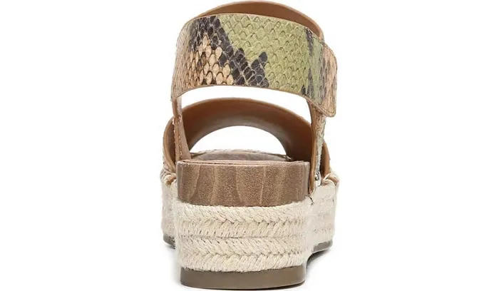 Sandals Women Franco Sarto Sarto Oak Espadrille Sandal Beige Multi Snake Leather Sandals Women Franco Sarto Sarto Oak Espadrille Sandal Beige Multi Snake Leather