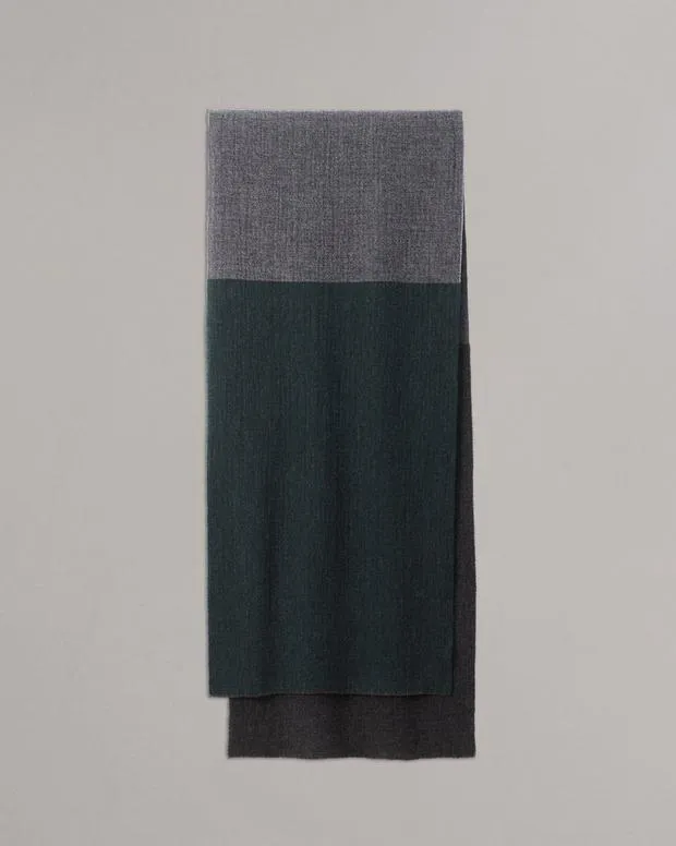 Scarves and Ponchos WomenMen Rag and Bone Mille Virgin Wool Scarf Grey Multi