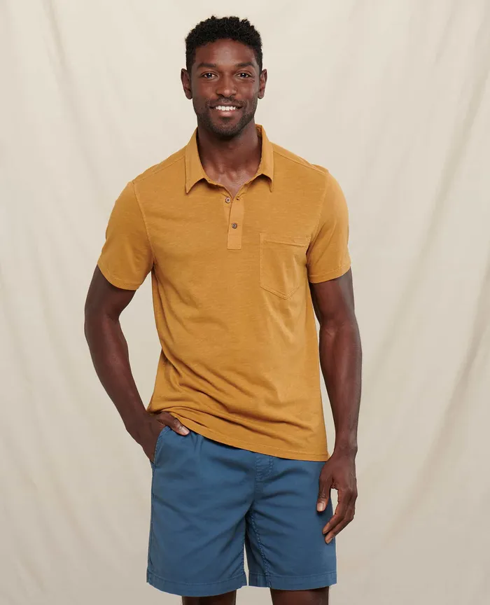 Shirts Men8217s Men8217s Primo Short Sleeve Polo Kelp ToadandCo