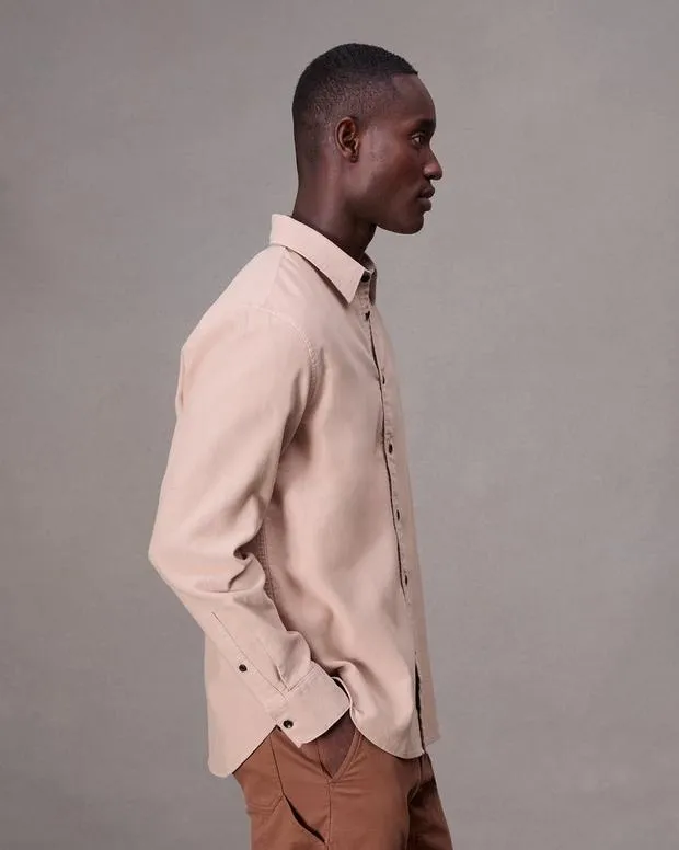 Shirts Men Rag and Bone Finch Corduroy Shirt Rose Pink