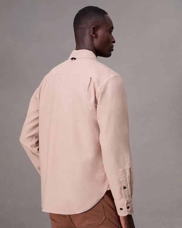 Shirts Men Rag and Bone Finch Corduroy Shirt Rose Pink