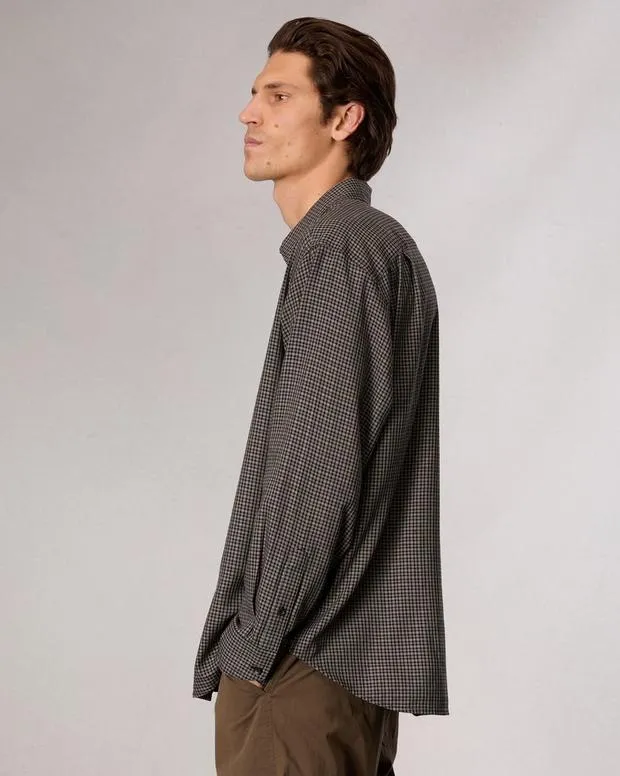 Shirts Men Rag and Bone Matthew Plaid Shirt Green Plai