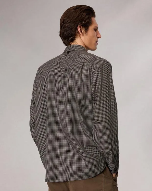 Shirts Men Rag and Bone Matthew Plaid Shirt Green Plai