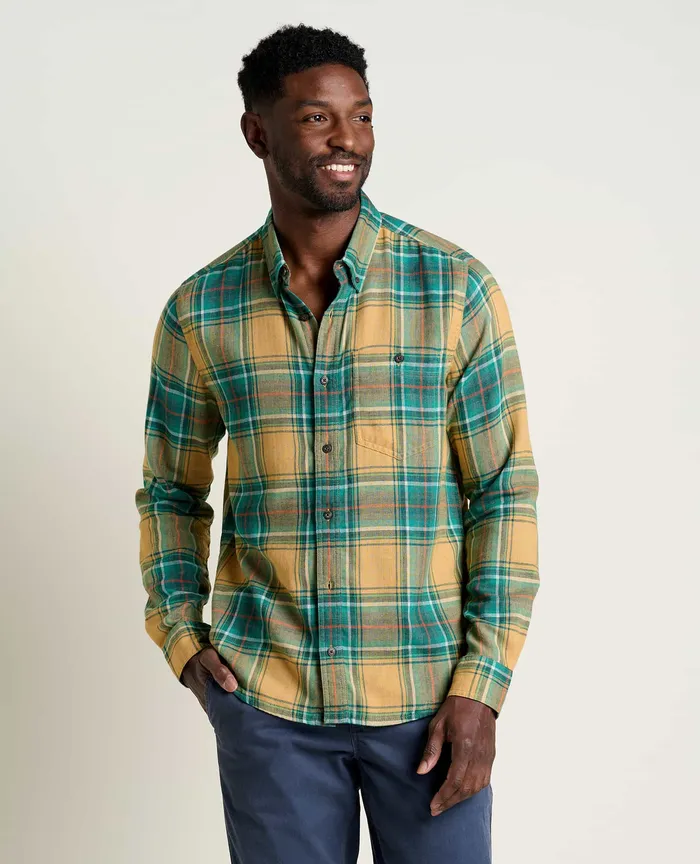 Shirts ToadandCo Men8217s Airsmyth Long Sleeve Shirt London Fog Windowpane