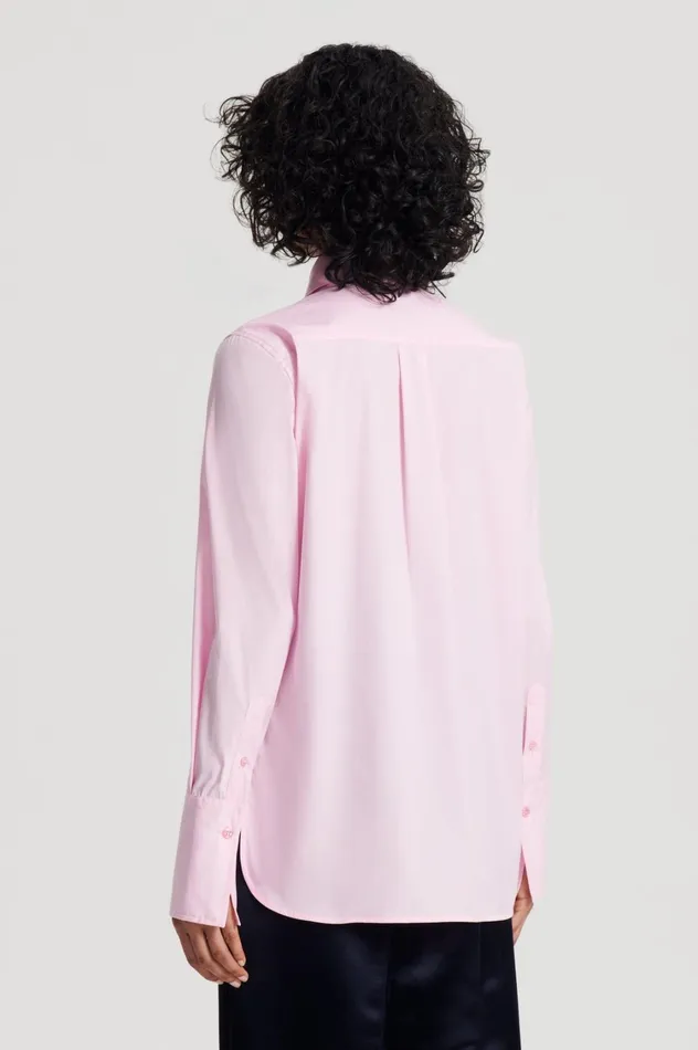 Shirts Women Scanlan Theodore COTTON SHIRT Pink Shirts Women Scanlan Theodore COTTON SHIRT Pink