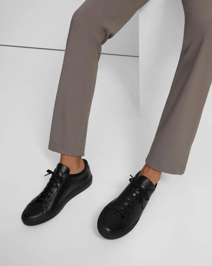 Shoes Men Theory Common Projects Men039s Original Achilles Sneakers Blackblack Sole