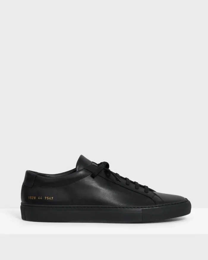 Shoes Men Theory Common Projects Men039s Original Achilles Sneakers Blackblack Sole Shoes Men Theory Common Projects Men039s Original Achilles Sneakers Blackblack Sole