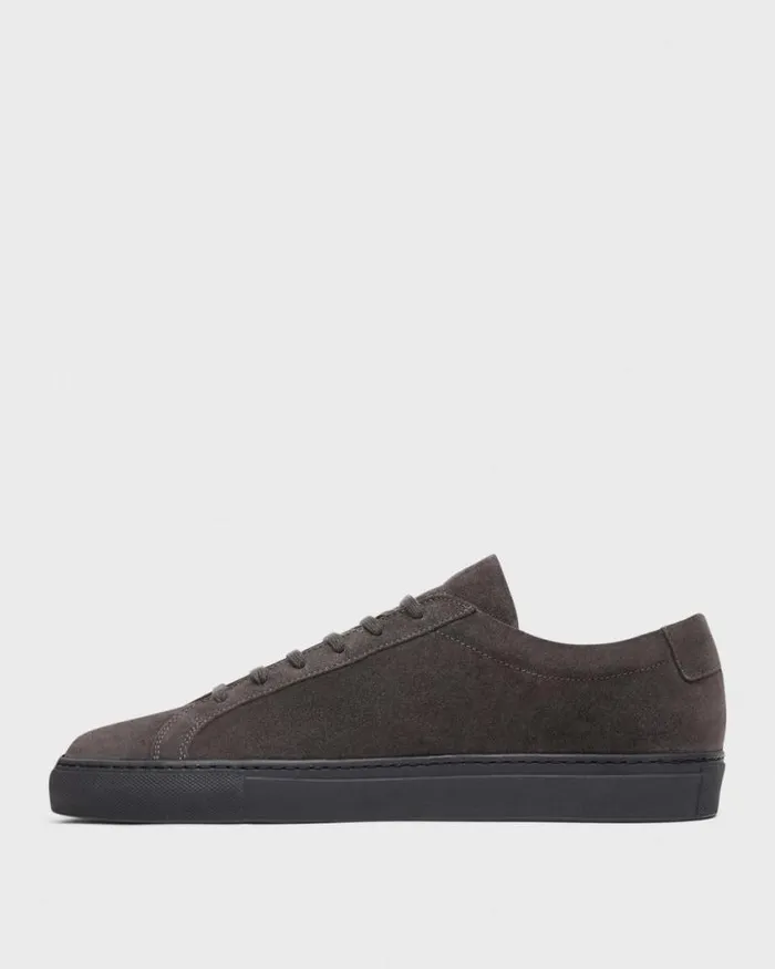 Shoes Men Theory Common Projects Mens Original Achilles Sneakers Charcoal