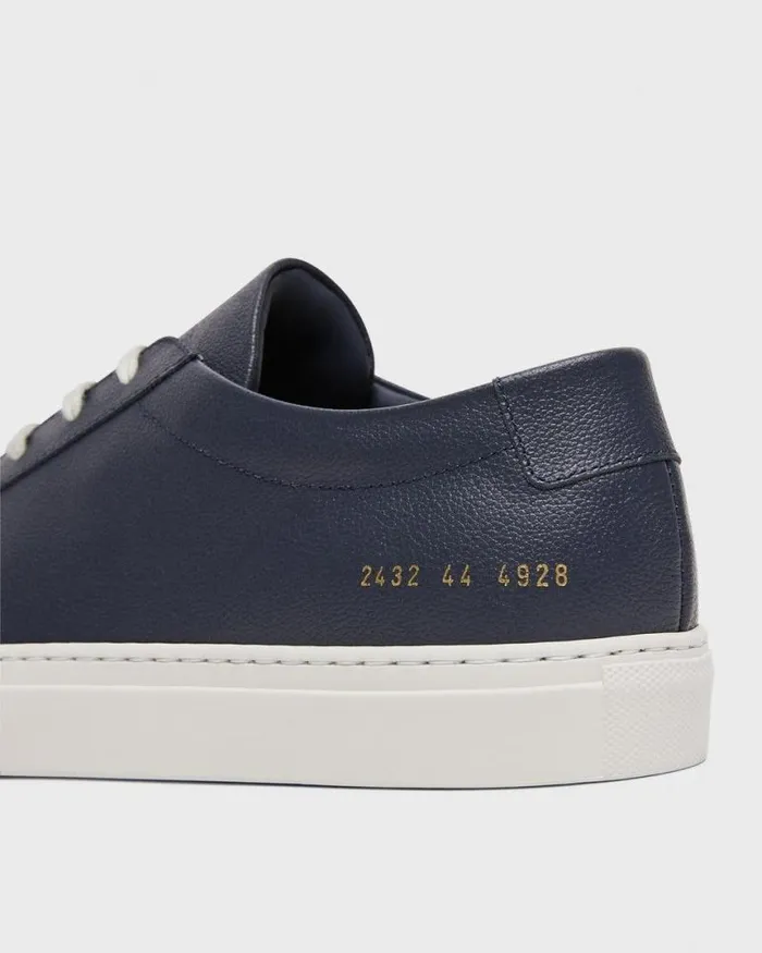 Shoes Men Theory Common Projects Mens Original Achilles Sneakers Navy